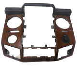 2013 2014 2015 2016 Ford F-250 F-350 F-450 Woodgrain Dash Radio Bezel