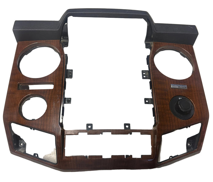 2013 2014 2015 2016 Ford F-250 F-350 F-450 Woodgrain Dash Radio Bezel
