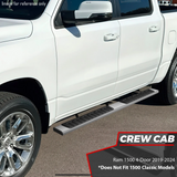 2019 2020 2021 2022 2023 2024 2024 2025 Ram 1500 2500 3500 Crew Cab 6.75” Running Boards Side Steps