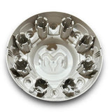 2019 2020 2021 2022 2023 2024 Ram 3500 DRW Front Silver Center Cap Aluminum Wheel