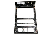 2004 2005 2006 2007 2008 Ford F-150 Radio Bezel Center Dash Trim Carbon Fiber Silver Black W/ Auto Temp Floor Console
