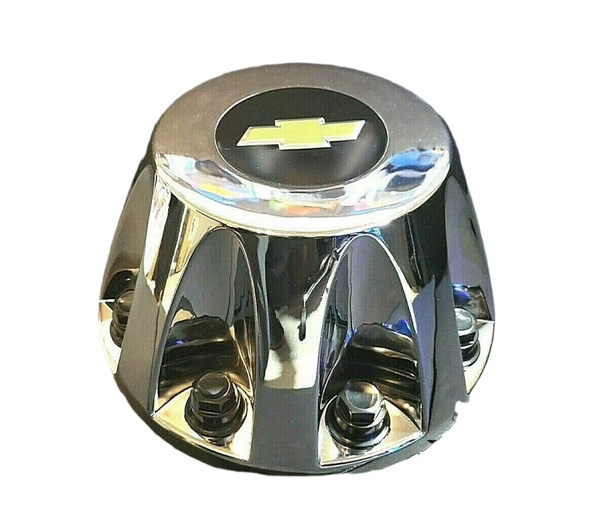 2011 2012 2013 2014 2015 2016 2017 2018 2019 2020 2021 2022 2023 2024 Chevrolet Silverado 3500 DRW Rear Chrome Wheel Center Cap Dually Dual Wheel