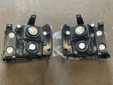 2007-2013 GMC Sierra 1500 2500 3500 Headlights Set Head Light Lamps Headlamps 2008 2009 2010 2011 2012