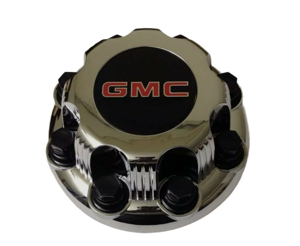 GMC Sierra 2500 Savana Van 2500 3500 Black Chrome Center Hub Cap 8 Lugs Cap Single Rear Wheel