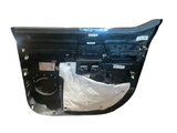 2015 2016 2017 Ford F-150 Rear Left Door Trim Panel Black With Chrome