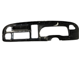1998 1999 2000 2001 Dodge Ram Pickup Truck OEM Dash Gauge Cluster Trim Bezel Black With Woodgrain 5GK51DX9AA