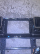 2006 2007 2008 Dodge Ram 1500 2500 3500 Navigation Center Dash Radio Bezel Silver/Woodgrain 5JZ13TRMAC