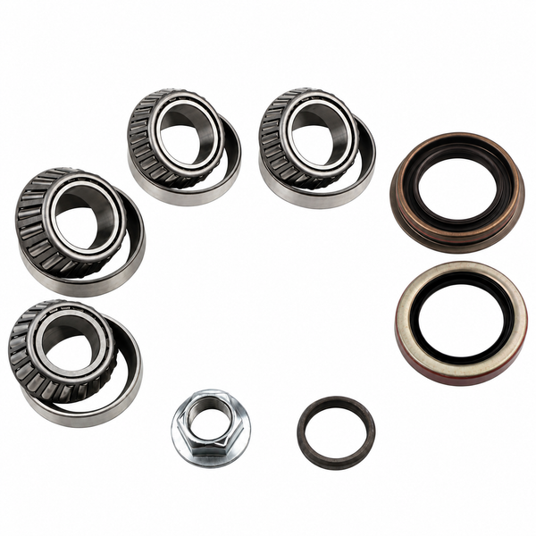 1997-2006 Jeep Wrangler TJ Rear Dana 35 Standard Kits; Pinion Bearings, Carrier Bearings, Crush Sleeve, Pinion Seal
