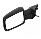 2009 - 2015 Dodge Ram 1500 Power Heated Turn Signal Fold Black Surface Mirrors
