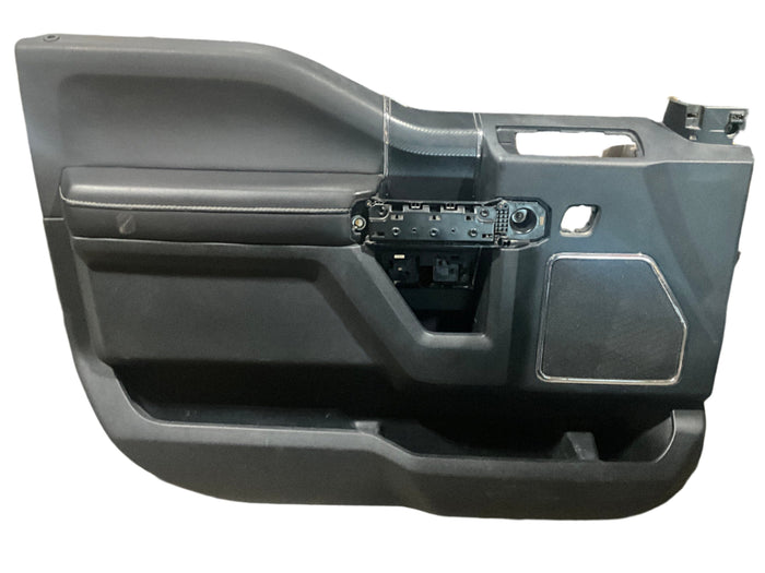 2015 2016 2017 2018 2019 Ford F-150 Left Front Door Panel Black