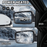 2013 2014 2015 2016 2017 2018 Ram 1500 Mirrors Set Power Folding Chrome Heated LED Signal