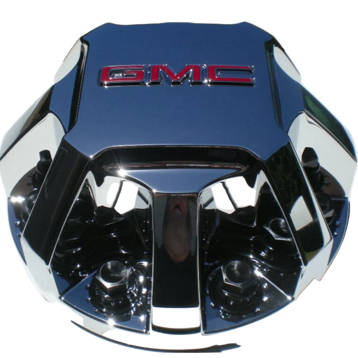 2024 2025 2026 GMC Sierra 3500 Rear Center Cap 18” Dually Dual For Aluminum Wheel Chrome