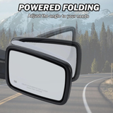2013 2014 2015 2016 2017 2018 Ram 1500 Mirrors Set Power Folding Chrome Heated LED Signal