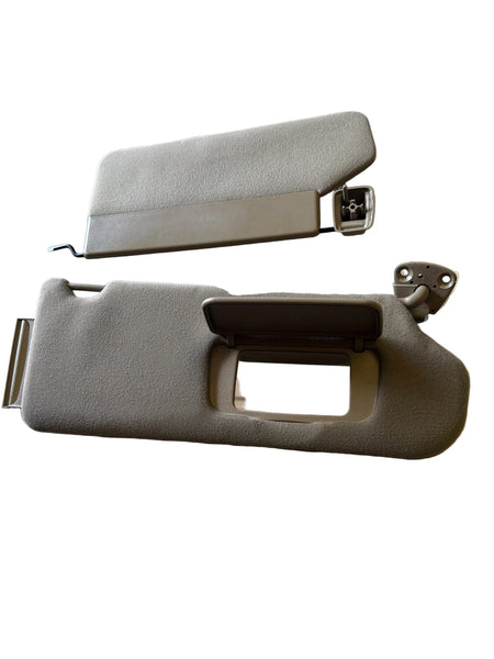 2001 2002 2003 2004 2005 2006 Toyota Tundra Sequoia Tan Pair Tan with Extensions & Mirror Sun Visor RH Passenger Right 2 Pieces