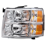 2007 2008 2009 2010 2011 2012 2013 Chevrolet Silverado 1500 2500 3500 Headlight Headlamp Head Light Lamp Left Driver LH