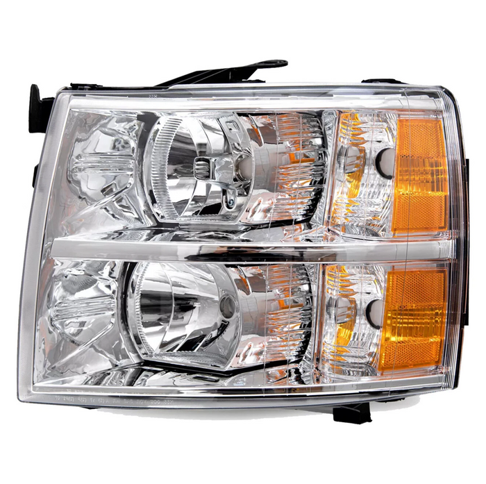 2007 2008 2009 2010 2011 2012 2013 Chevrolet Silverado 1500 2500 3500 Headlight Headlamp Head Light Lamp Left Driver LH