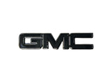 1999-2007 GMC Sierra 1500 2500 GMC Black Silver Front Grille Emblem or Rear Tailgate Emblem