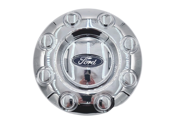 2017 2018 2019 2020 2021 2022 2023 2024 Ford F-350 Front 4x2 8 Lug Chrome Center Cap