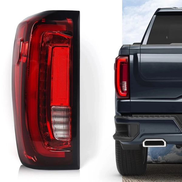 2019 2020 2021 2022 2023 2024 GMC Sierra Denali 1500 2500 3500 Left Taillight LED Left Driver LH