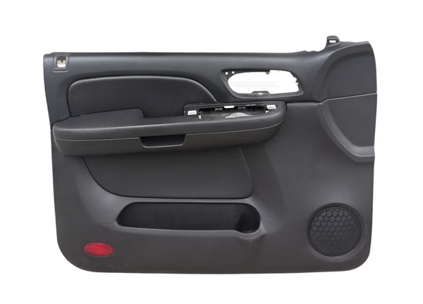 2007 2008 2009 Chevy Silverado Tahoe Avalanche Suburban Yukon Front Left Door Panel Trim Black