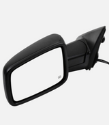 2009 2010 2011 2012 2013 2014 2015 2016 2017 2018 Dodge Ram 1500 2500 Mirrors Set With Turn Signal Power Heated Black Textured Left LH Right RH Driver Passenger