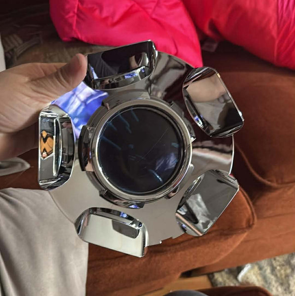 2009 2010 2011 Chevrolet Tahoe Silverado Avalanche Chrome Wheel Center Cap No Logo