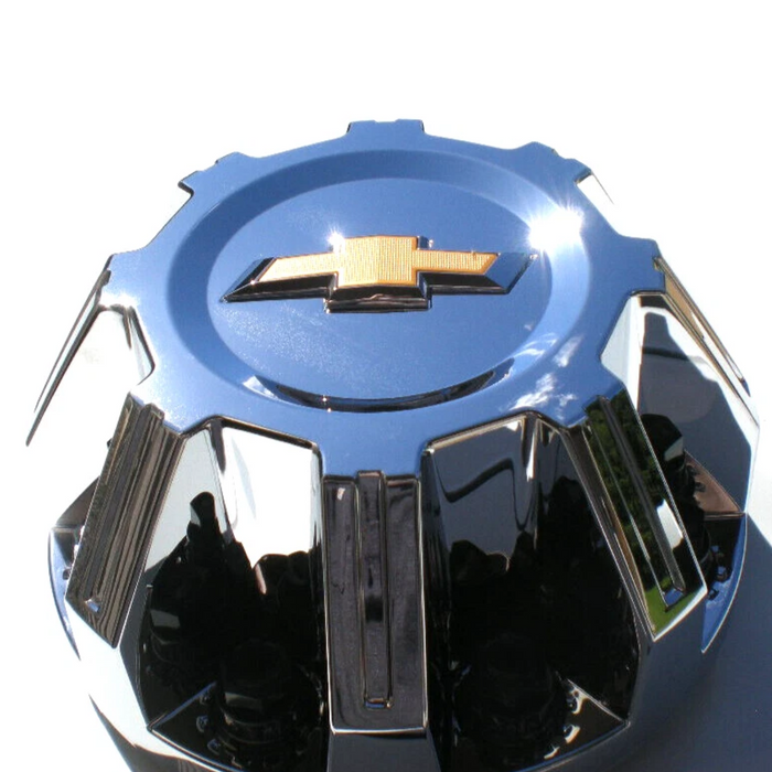 2024 2025 2026 Chevrolet Silverado 3500 Rear Center Cap 18” Dually Dual For Aluminum Wheel Chrome