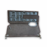 2013 2014 2015 2016 2017 2018 Dodge Ram 1500 2500 Laramie Rear Seat Carpet Load Floor Crew Cab Brown Right Passenger 5SD54LU7AD