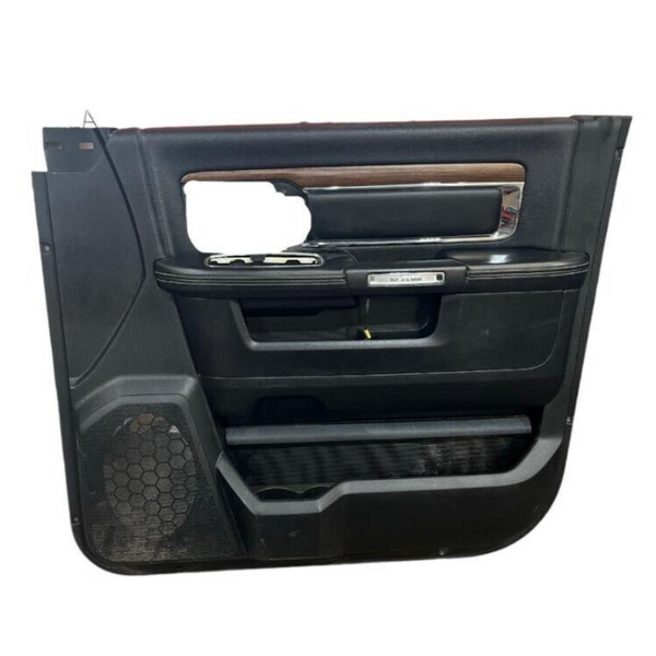 2015 2016 Ram 1500 2500 3500 4500 5500 Front Right Door Panel Black Woodgrain