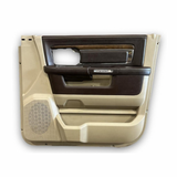 2013 2014 2015 2016 2017 2018 Dodge Ram 1500 2500 3500 Door Panel Trim Front Right Longhorn Laramie Tan/Brown