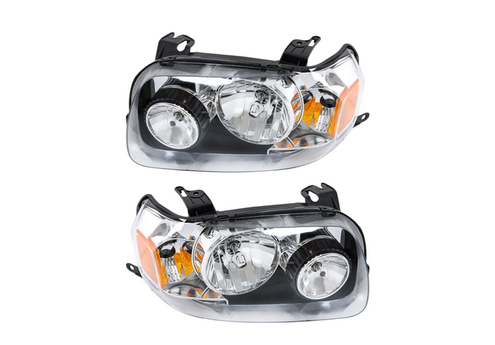 2005 2006 2007 Ford Escape Headlights Headlamps Set Pair