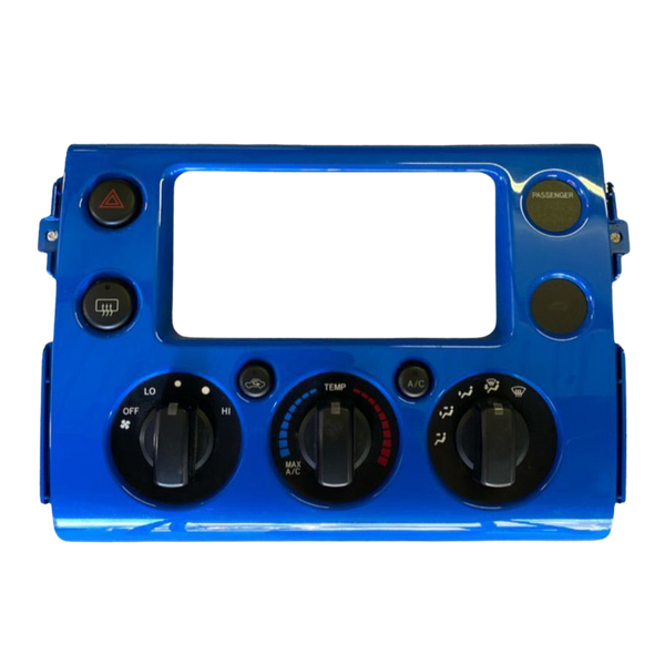 2007 2008 2009 2010 Toyota FJ Cruiser AC HVAC Climate Control Panel Temp Blue 88650-35280*