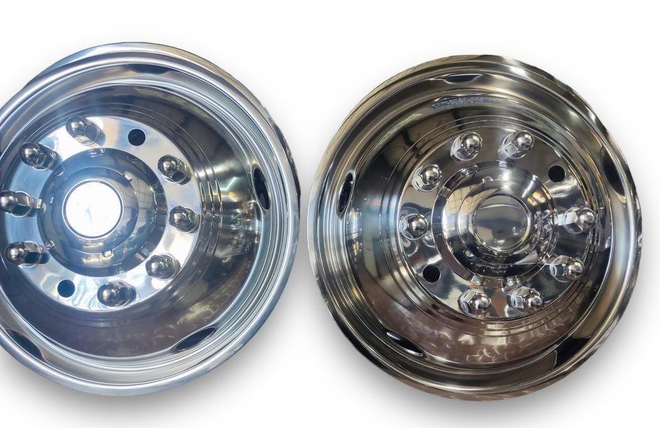 2008-2012 Dodge Ram 5500 4500 19.5 10 Lug Simulator Wheel Covers Duall ...