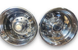 2008-2012 Dodge Ram 5500 4500 19.5 10 Lug Simulator Wheel Covers Dually Stainless Steel