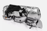 1999-2002 Chevrolet Silverado 2000-2006 Suburban Tahoe Headlights Headlamps + Turn Signal