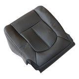 2011 2012 2013 2014 2015 2016 Ford F-250 F-350 Super Duty Driver Bottom Perforated Leather Seat Cover Black