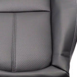 2011 2012 2013 2014 2015 2016 Ford F-250 F-350 Super Duty Driver Bottom Perforated Leather Seat Cover Black