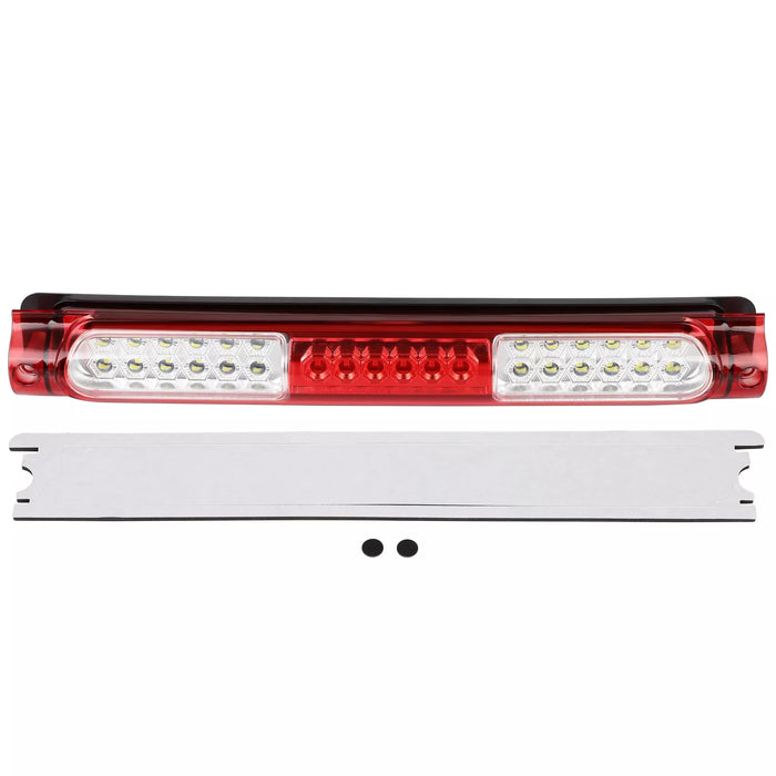 1997 1998 1999 2000 2001 2002 2003 Ford F150 F250 Chrome Housing Led Third 3Rd Tail Brake Light Lamp Bar