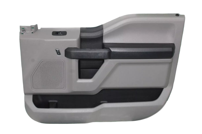 2017 2018 2019 2020 Ford F-250 F-350 F-450 F-550 Right Front Door Panel Gray With Black Electric