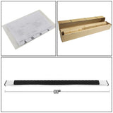 2009-2024 Dodge Ram Pickup Crew Cab 5" Flat SS Sidestep Nerf Bar Running Boards