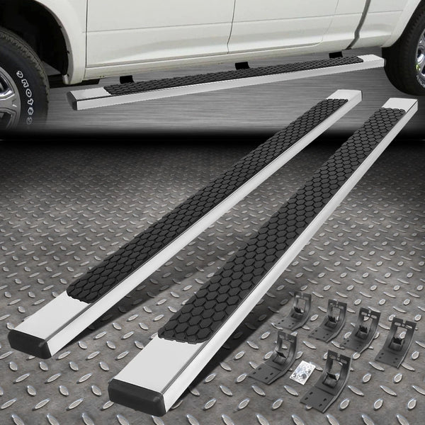 2009-2024 Dodge Ram Pickup Crew Cab 5" Flat SS Sidestep Nerf Bar Running Boards