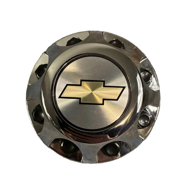 2008 2009 2010 Chevrolet Silverado 3500 DRW Dually Dual Rear Chrome Plated Wheel Center Cap OEM