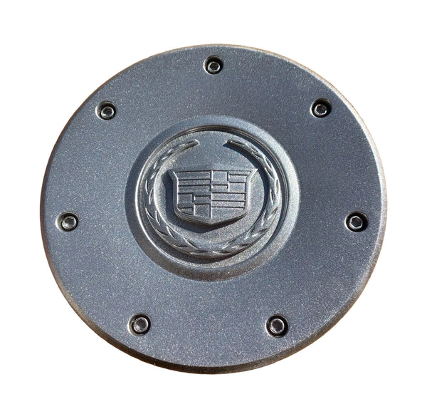 2003 2004 Cadillac CTS 9594176 OEM Wheel Center Rim Cap Cover Lug Hub Silver