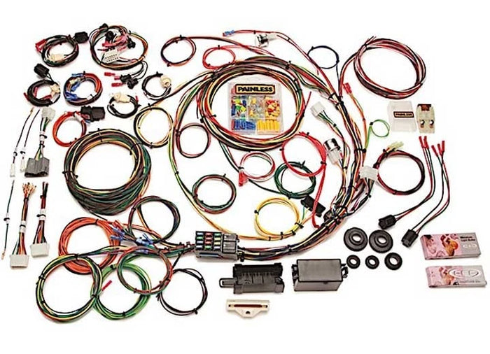 Painless 10117 For 67-77 F-Series Truck 21-Circuit Wiring Harness w/o Switches