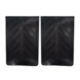 Pair Black Heavy Duty Thick Rubber Mud Flaps Semi Truck Trailer 36" Height X 24" Wide
