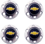1977-1987 Chevrolet Silverado Suburban Blazer K1500 4x4 6-Lug 15" 15x8 Rally Wheel Center Hub Caps For Chevy Truck Set of 4