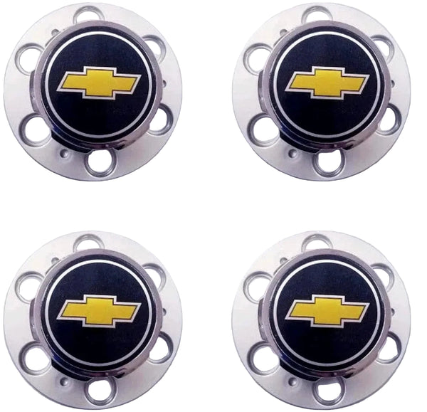 1977-1987 Chevrolet Silverado Suburban Blazer K1500 4x4 6-Lug 15" 15x8 Rally Wheel Center Hub Caps For Chevy Truck Set of 4