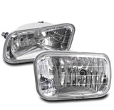 2009-2012 Dodge Ram 1500 2010 2011 2012 Ram 2500 3500 Front Bumper Fog Lights Lamps Chrome Left + Right