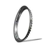 Trim Rings 16 inch Diameter (Pack of 4) Chrome Steel Beauty Rims 16" fit Silverado 3500 Ram 3500 F-350