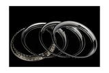 Trim Rings 16 inch Diameter (Pack of 4) Chrome Steel Beauty Rims 16" fit Silverado 3500 Ram 3500 F-350